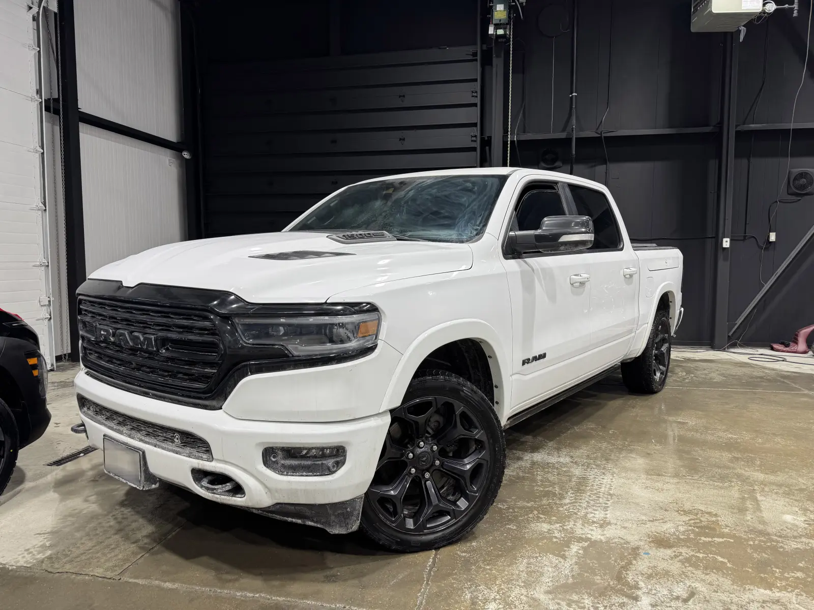 Certified, one-owner, Clean Carfax, local vehicle, non-smoker 2021 Ram 1500 Limited in White with Black interior Certified, one-owner, Clean Carfax, local vehicle, non-smoker 2021 Ram 1500 Limited in White with Black interior