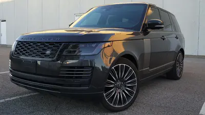 2021 Land Rover Range Rover P525 Autobiography in Gray with Black interior