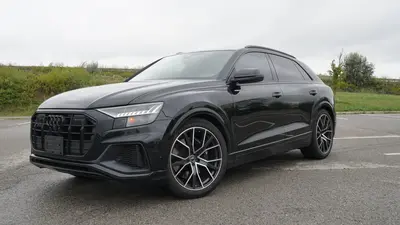 2022 Audi SQ8 Base in Black with Red interior